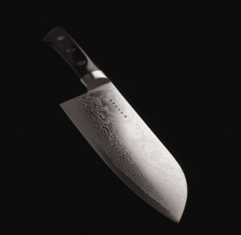 Satake Damascus Allroundkniv 17cm