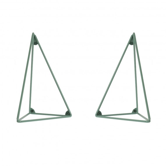 Hyllkonsol Pythagoras 2-set grön Maze