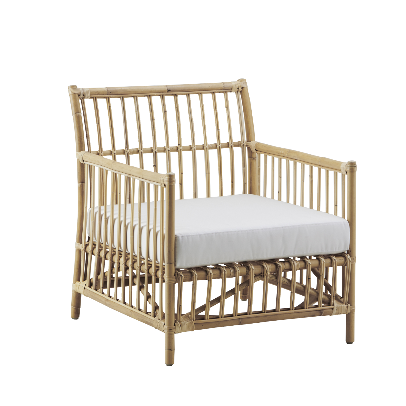 Caroline lounge chair Natur rotting, Sika-Design