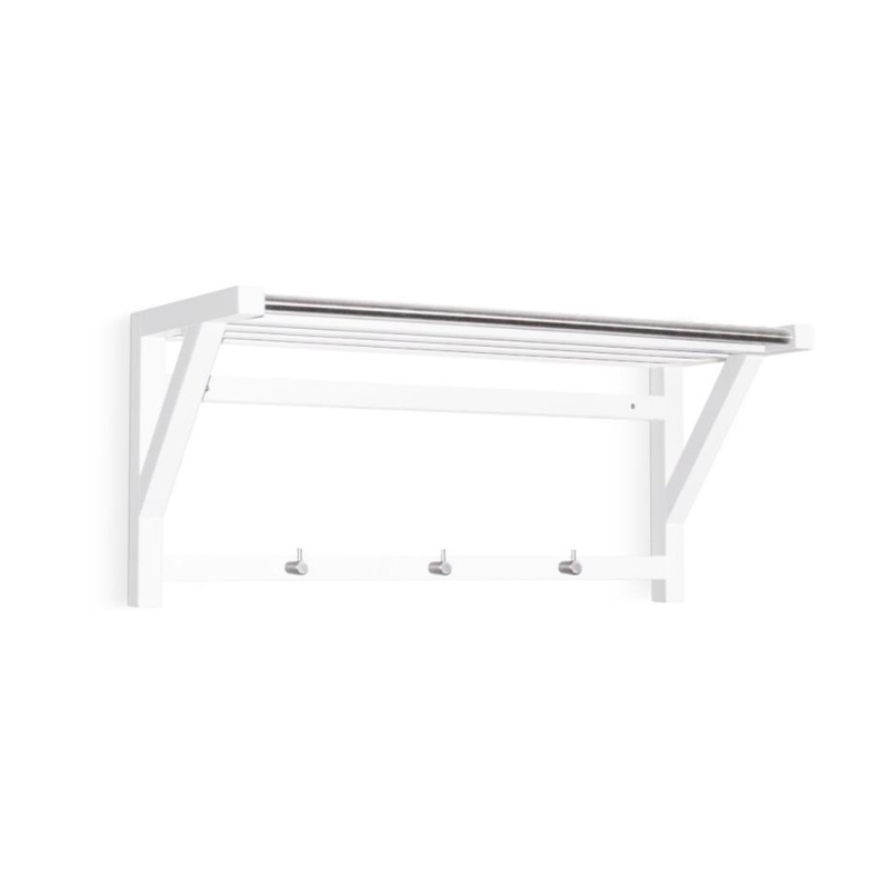 Luton hatthylla krokar 76 cm vit, Mavis Luton hatthylla krokar 76 cm vit, Mavis