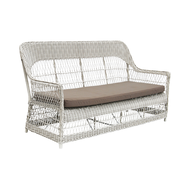 Dawn 3-sits soffa Vintage white Sika-design