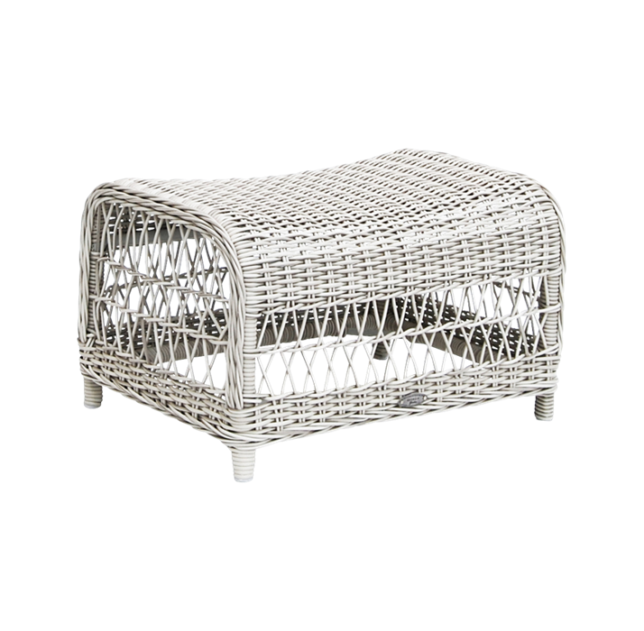 Fotpall Dawn footstool Vintage white Sika-design