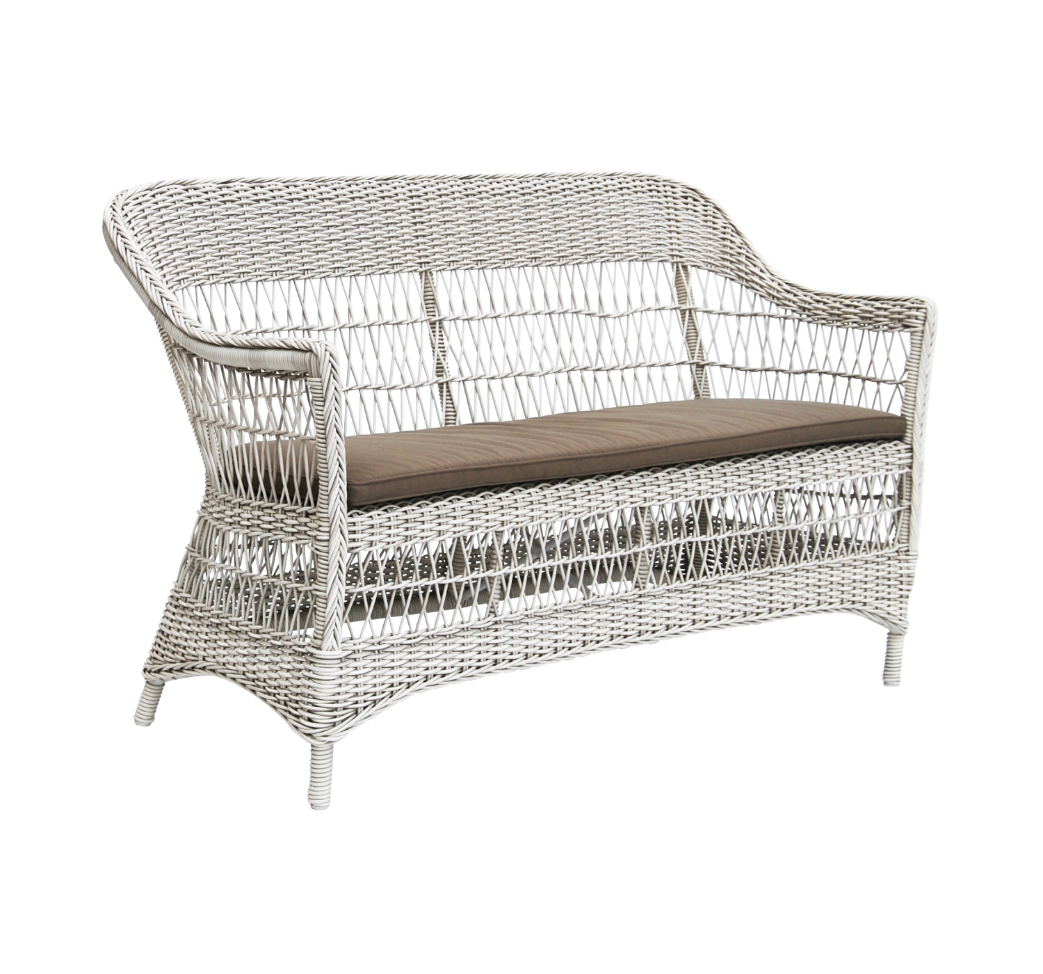 Rottingsoffa Charlot 2 sits vit, Sika design Rottingsoffa Charlot 2 sits vit, Sika design
