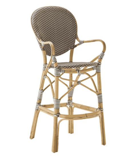 Isabell barstol karm cappuccino Sika-design