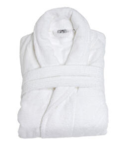 AppleHeart ELEGANT hotellbadrock unisex, vit