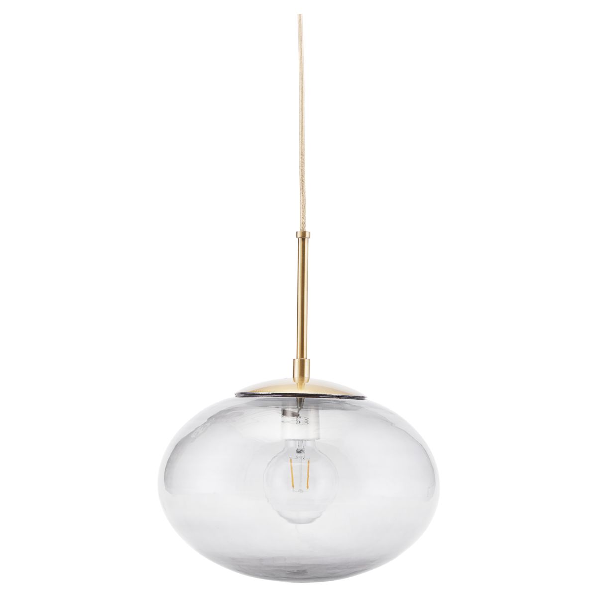 Lampa OPAL grå 22 cm, House Doctor