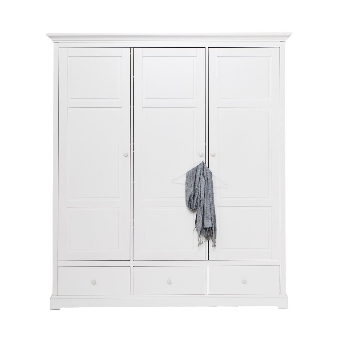 Garderob med tre dörrar H195, Oliver Furniture Garderob med tre dörrar H195, Oliver Furniture