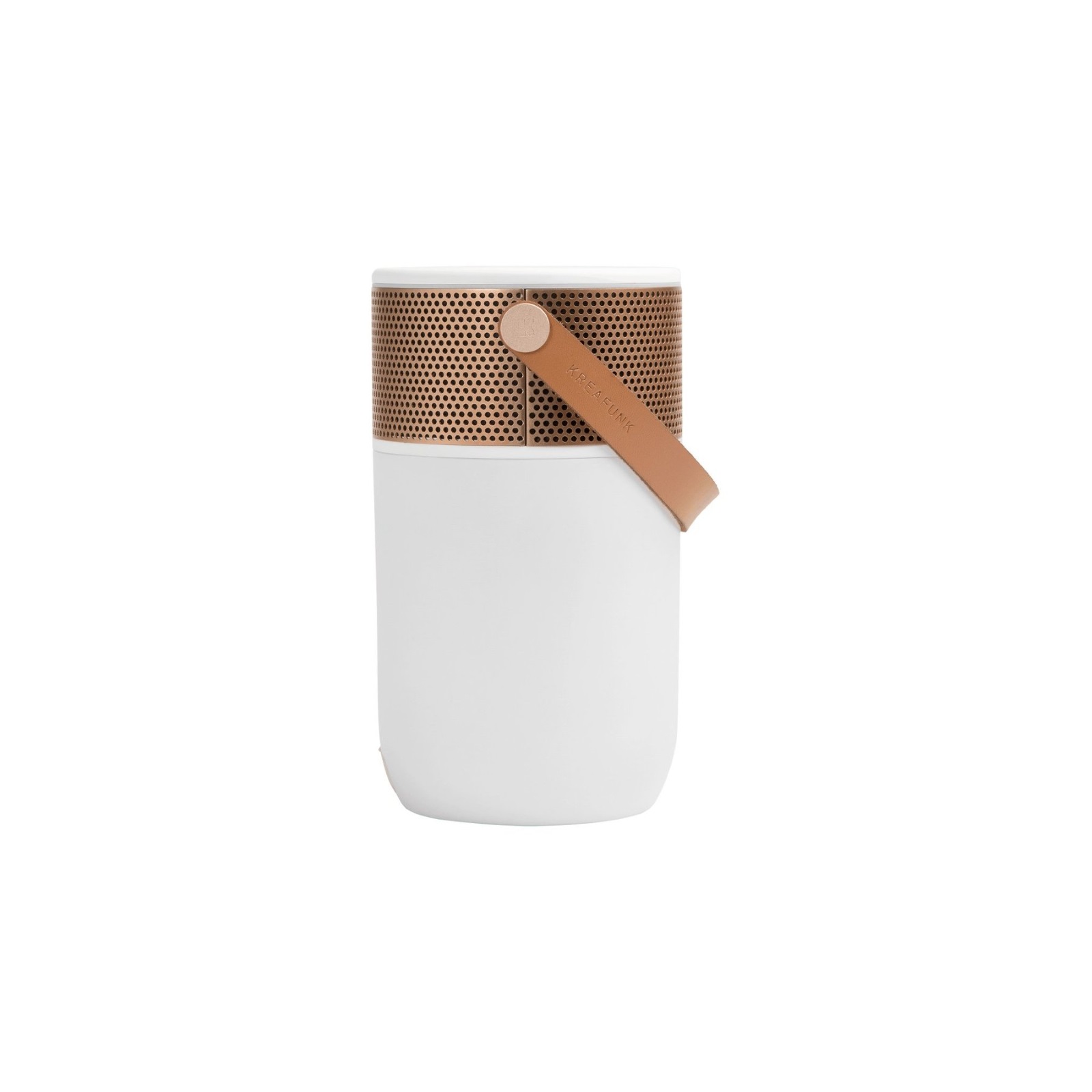 aGLOW Bluetooth högtalare/ lampa roséguld, Kreafunk