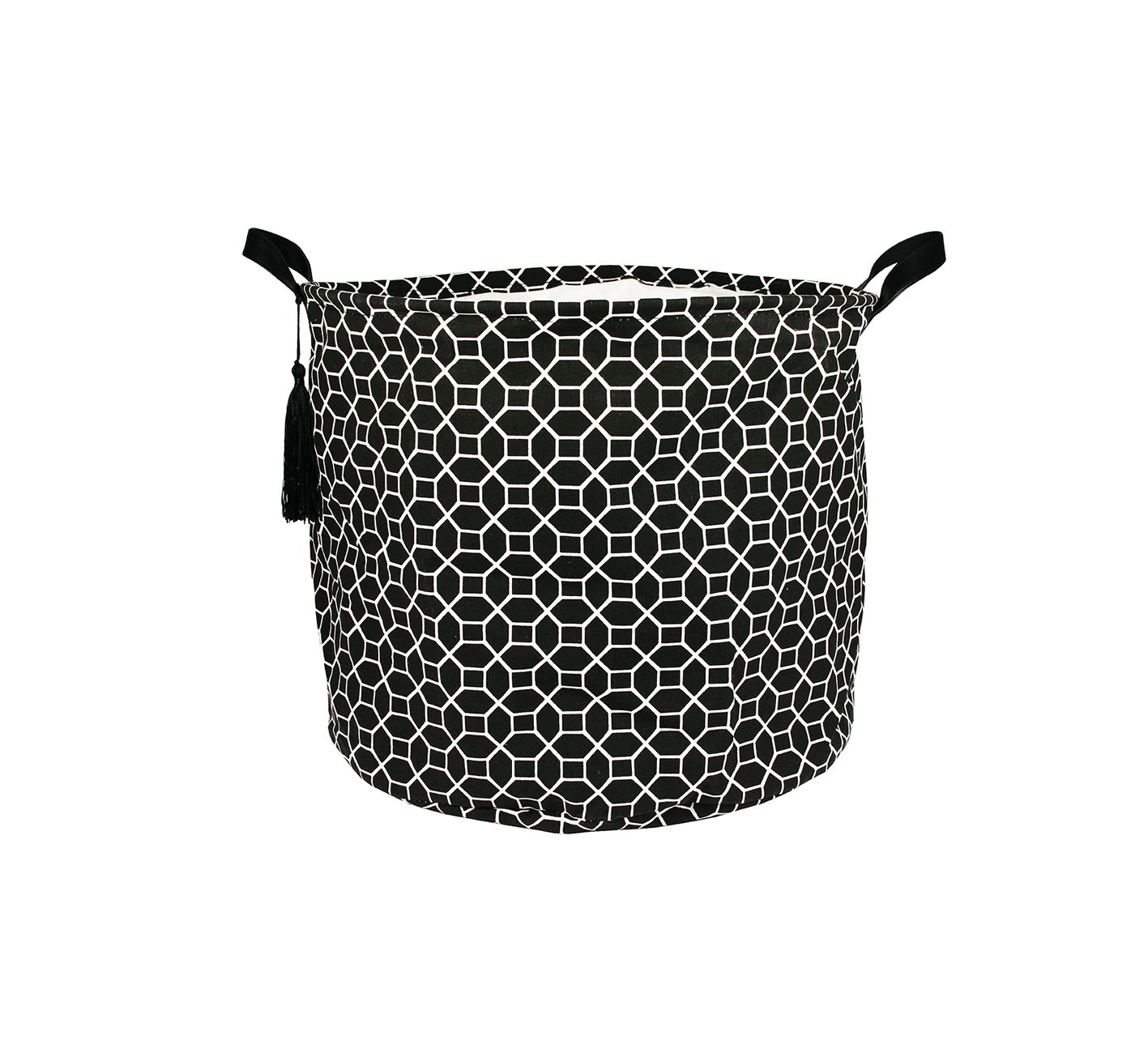 Tvättkorg Newby black h:35 cm Pipol´s Bazaar