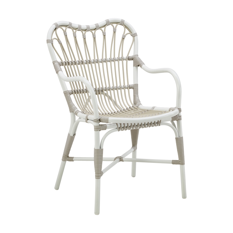 Margret chair Exterior dove white, Sika Design