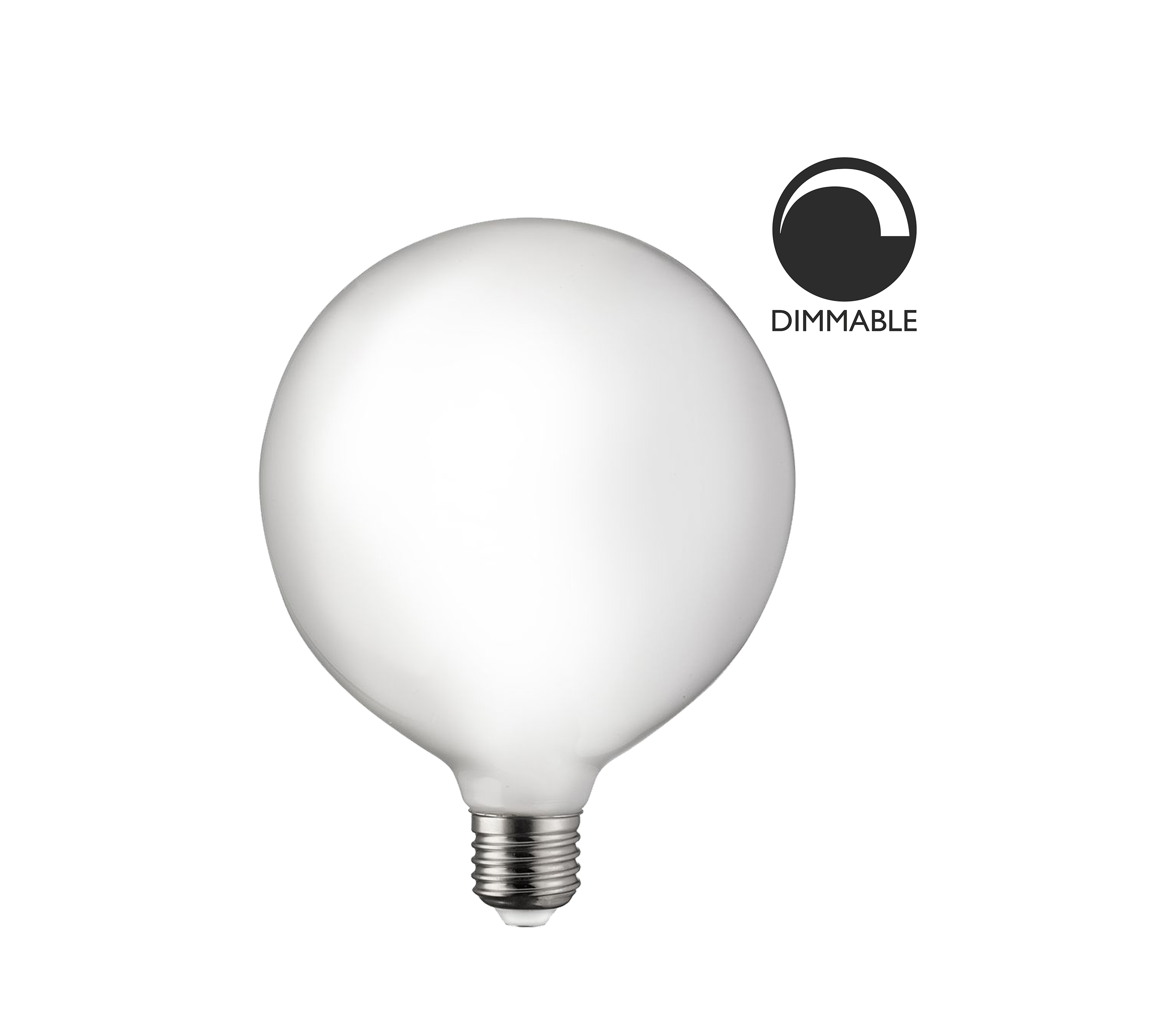 Stor klot LED lampa Opal 125 mm dimbar, Globen Lightning