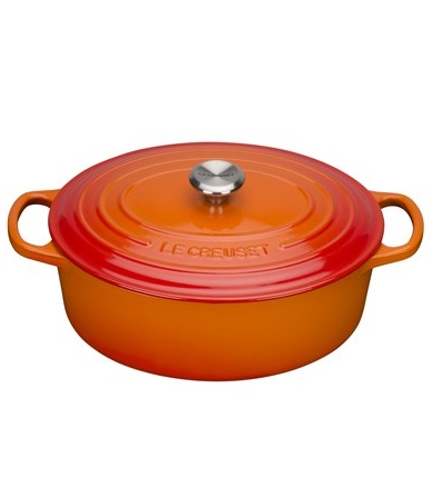 Gryta stor oval 6,3l/ 31 cm Vulkan Le Creuset