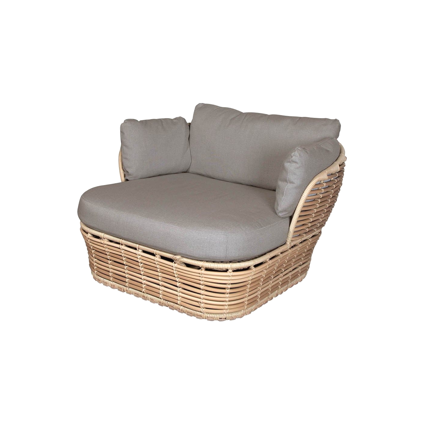 Basket Lounge fåtölj AirTouch dynset Cane-line