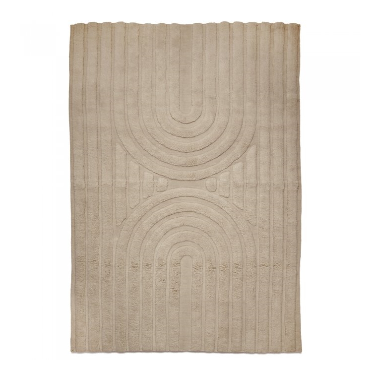 Ullmatta CURVE 200 x 300 Natural Beige Classic Collection