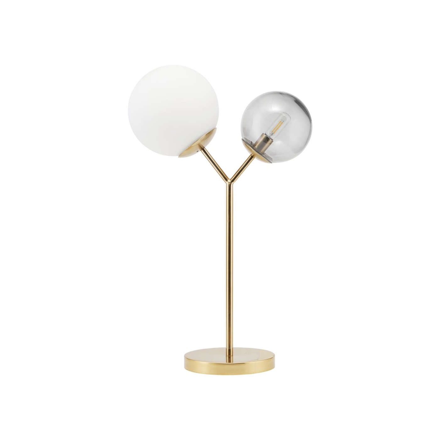 Bordslampa TWICE VIT-GRÅ, House Doctor