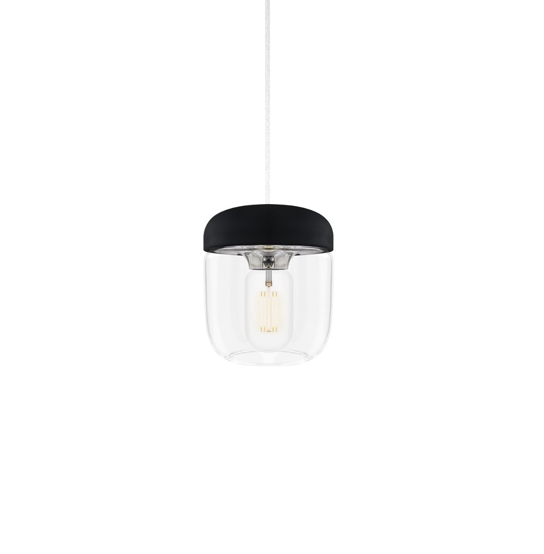 Acorn lampa black steel VITA