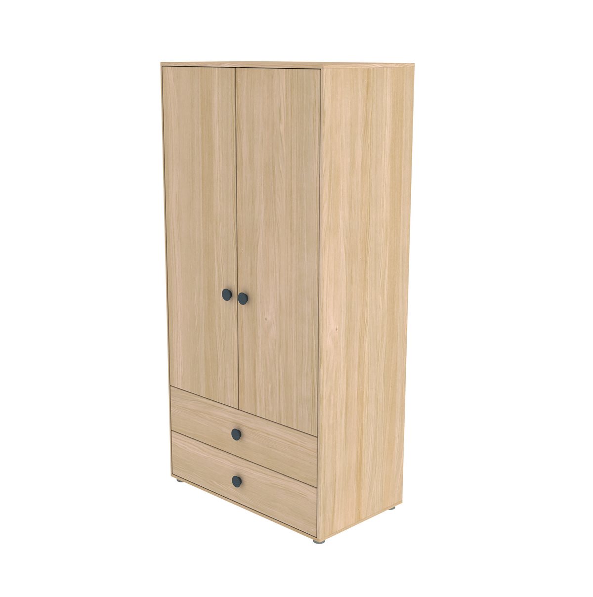 Garderob  POPSICLE 2 dörrar 2 lådor, Flexa
