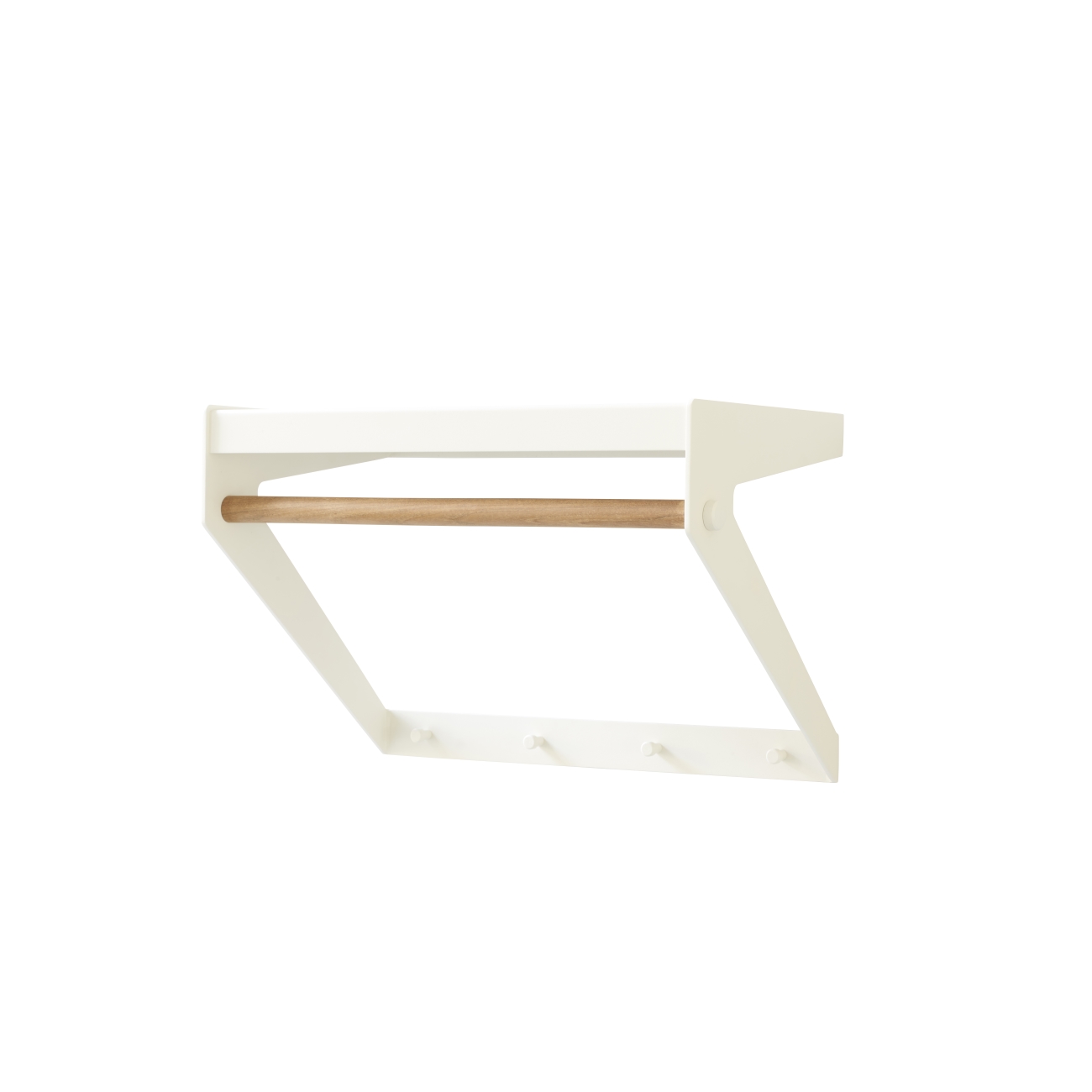 Copenhagen city rack vit/ teak, Cane-line Copenhagen city rack vit/ teak, Cane-line