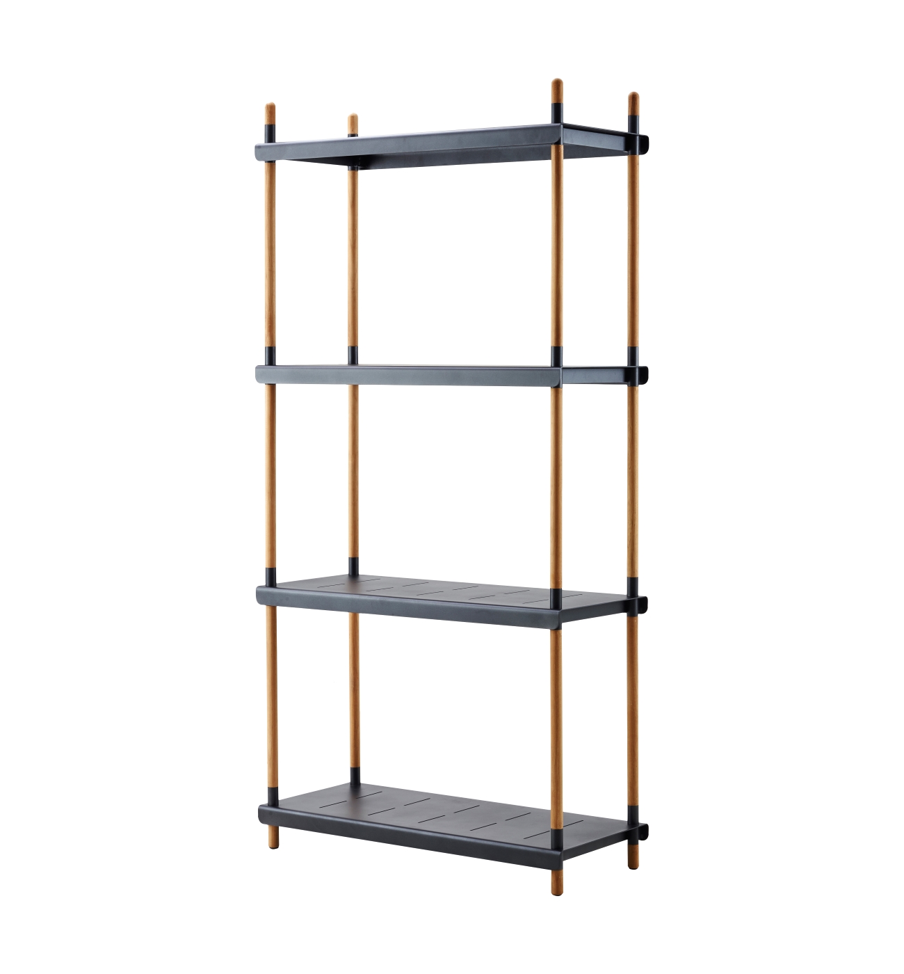 FRAME Bokhylla 205 x 100 cm grå, Cane-line FRAME Bokhylla 205 x 100 cm grå, Cane-line