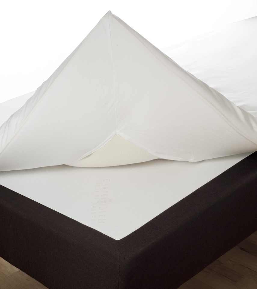 Kuvertlakan 90 x 200 percale vit, Värnamo of Sweden