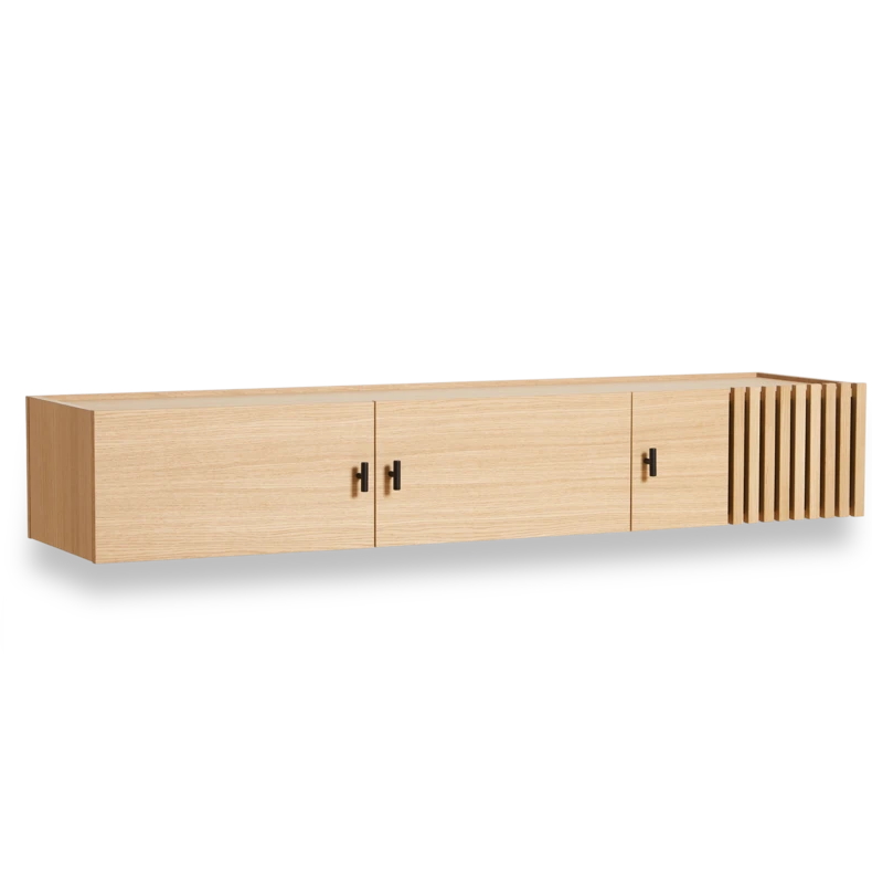 Array Sideboard vägghängd ek Woud