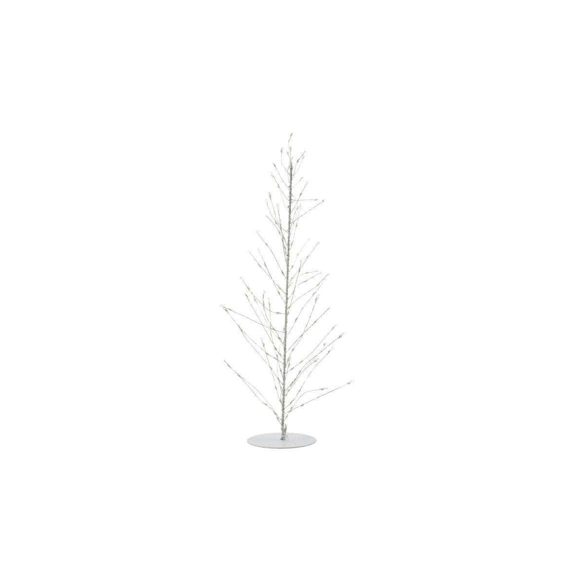 Juletræ i ståltråd Glow Hvid House Doctor