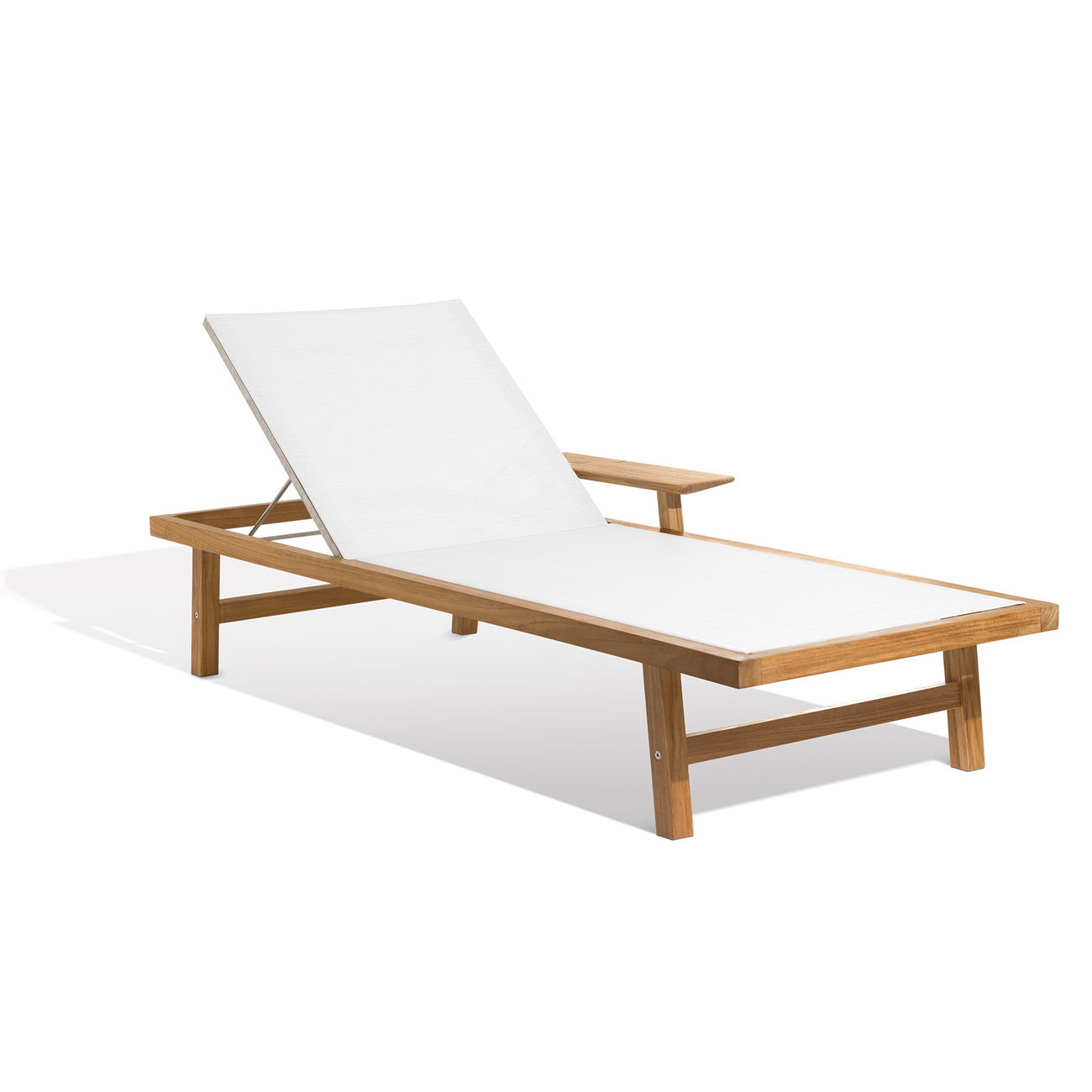 Solsäng Djurö Sun Lounger teak  Skargaarden