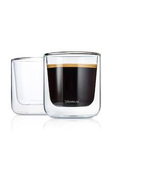 Nero Espressoglas 200 ml 2 pack Blomus