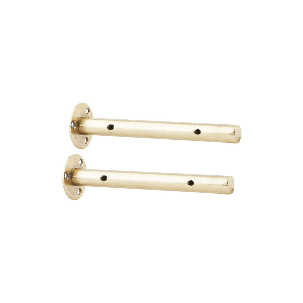 Hyllkonsoler SIMPLE 2-set mässing, House Doctor Hyllkonsoler SIMPLE 2-set mässing, House Doctor