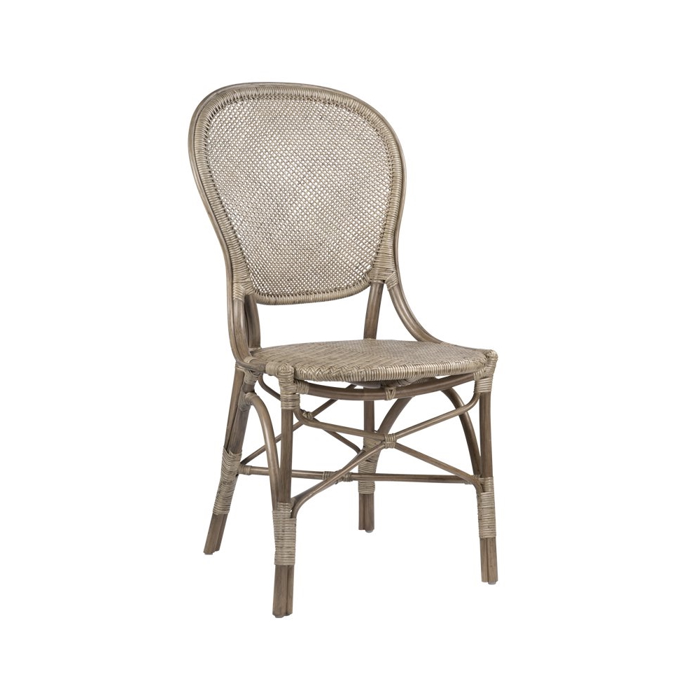 Rossini stol utan karm Taupe Sika-design