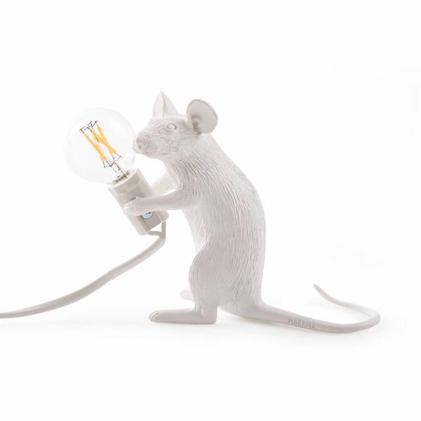 Seletti Mouse Lamp Sitting