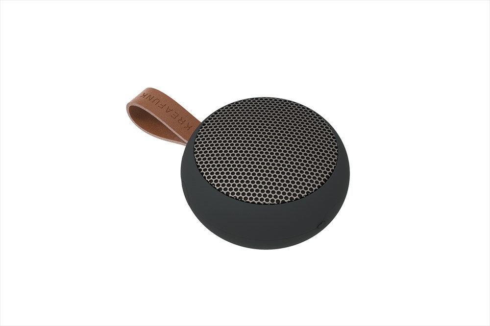 aGO, black edition w. gun metal grill, Mini Bluetooth-högtalare