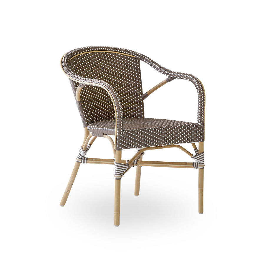 Madeleine café armchair cappuccino Sika-design